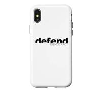 Défendre la liberté de la démocratie et l'engagement civique Coque pour iPhone X/XS