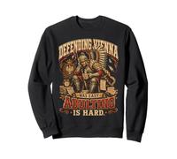 Défendre Vienne était Facile Adulter est Une Histoire Polonaise Dure Sweatshirt