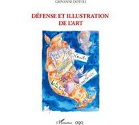 Défense et illustration de l'art - Giovanni Dotoli - L'harmattan - broché - Essai