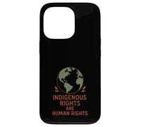 Défenseur des droits des peuples autochtones Solidarity Land Back Justice Coque pour iPhone 13 Pro