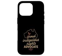 Défenseur des droits des peuples autochtones Solidarity Land Back Justice Coque pour iPhone 16 Pro