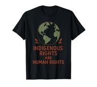 Défenseur des droits des peuples autochtones Solidarity Land Back Justice T-Shirt