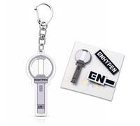 DEFGNOP Ensemble de pin's et porte-clés Enhypen, 2 pièces Enhypen merch, pour les fans de K-pop