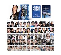 DEFGNOP Kpop Stray Kids Karma Lot de 60 Photocard Stray Kids Lomo 32 autocollants SKZ pour fans (KARMA-B)