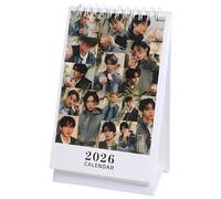 DEFGNOP Stray Kids Calendrier de Bureau 2026 pour Décoration Bureau K-Pop Calendrier Photo « Stay » Calendrier de Soutien Pour Les Fans, Agenda Stray Kids (B)