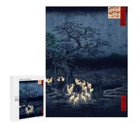 Défi Créatif - Eve Foxfires, 500 PCS, Puzzle pour Adultes, Projet Puzzle du W nd - À Assembler, Encadrer Et Exposer