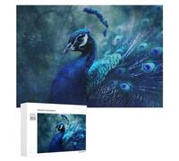 Défi Créatif - Majestic Peacok, 300 PCS, Puzzle Décoratif, Projet Puzzle du W nd; pour Les Couples, Amis Et Familles