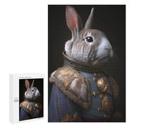 Défi Créatif - Napoleon Rabbit, 1000 PCS, Puzzle À Exposer, Activité De Fête du Nouvel an - pour Un Défi Gratifiant Le W nd