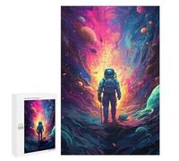 Défi Créatif - Space Explorer Adventure -1, 1000 PCS, Puzzle De Table pour Adultes, Cadeau D’Anniversaire; pour Les Couples, Amis Et Familles