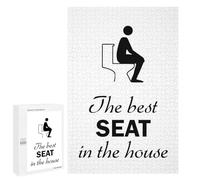 Défi Créatif - The Best Seat in The House, 1000 PCS, Puzzle Décoratif, Cadeau De Fin D’année - À Assembler, Encadrer Et Exposer