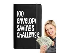 Défi d'économie avec enveloppes | Organisateur de finances personnelles, de 100 jours, planificateur de budget quotidien pour hommes, femmes et ménage, organisation économique