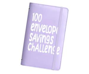 Défi d'Épargne par Enveloppes,Organisateur Budgétaire - Organisateur Financier 100 Jours pour Maison Femmes Hommes Gestion Quotidienne