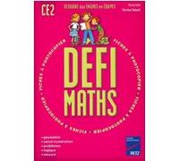 Défi maths CE2 Pierre Colin (Auteur), Christian Redouté (Auteur)