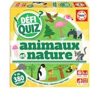 Educa Borrás – Jeu éducatif Défi Quiz Animaux et Nature – Jeu familial, dès 6 ans (18157)