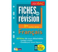 DéfiBac Fiches Français 1res + OFFERT : vos fiches sur votre mobile