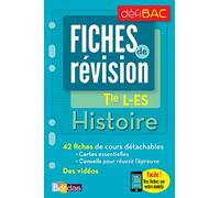 DéfiBac Fiches Hist-Géo Tle L-ES + OFFERT : vos fiches sur votre mobile