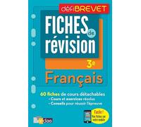 DéfiBrevet - Fiches de révision - Français 3e + OFFERT : vos fiches sur votre mobile