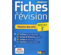 DéfiBrevet - Fiches de révision - Histoire des Arts 3e