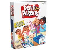 Spin Master – Jeu de société Défie Tes Parents 2025 – Famille, Questions & Défis 6+