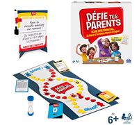 Défie tes Parents - Nouvelle Edition du Jeu de Société où Parents et Enfants s’affrontent - Un Jeu de Plateau Convivial pour toute la Famille avec Questions et Défis Amusants - Jouet Enfant 6 Ans et +