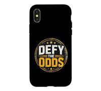Défier Les Chances construites différemment oser Commencer Le Courage Coque pour iPhone X/XS
