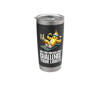 Défiez Vos Limites Bodybuilder Muscles Abdominaux Gobelet isotherme en acier inoxydable double paroi