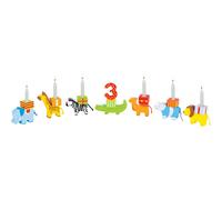Défilé d'animaux d'anniversaire longueur : 58cm