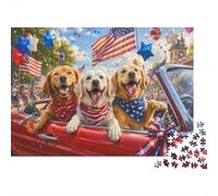 Défilé de Chiens Puzzle Mini 1000 Pièces pour Adultes