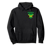 Défilé de la Journée des Antilles Love Jamaica Heart Sweat à Capuche