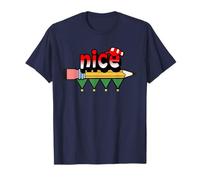 Défilé de Noël Naughty Or Nice List, Nawty Tally Elf T-Shirt