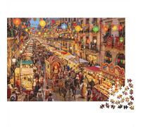 Défilé Marché Festival Rue 1000pcs pour Famille Mini Puzzle Cadeau