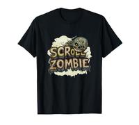 Défilement de génération amusante avec ce zombie à défilement T-Shirt