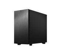 Define 7 - Tempered Glass Edition - tour - ATX étendu - panneau latéral fenêtré (verre trempé) - pas d'alimentation (ATX) - noir - USB/Audio
