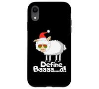 Define Bad Sheep Lover Farmer Christmas Stocking Stuffer Coque pour iPhone XR