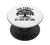 Défini par Love Not DNA Adoption Family Day PopSockets PopGrip Adhésif
