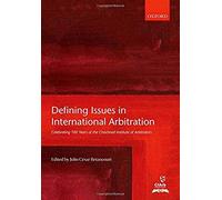 Defining Issues In International Arbitration