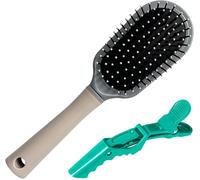 Defining Styling Curling Brush with Hair Clip
