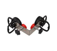 Définisseur de couture en acier à 90 degrés pour système de nivellement du carrelage avec ventouse robuste pour l'alignement des carreaux sur les surfaces de cuisine et de salle de bain Outil de