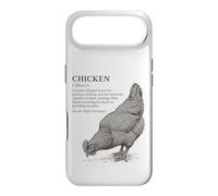 Définition Amusante du Poulet - Graphique Velociraptor Moelleux Coque pour iPhone Air