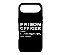 Définition Amusante d'un Officier de Prison comme Une glacière à Travail Ordinaire Uniquement Coque pour iPhone Air