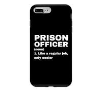 Définition Amusante d'un Officier de Prison comme Une glacière à Travail Ordinaire Uniquement Coque pour iPhone 7 Plus/8 Plus