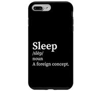 Définition Amusante : Le Sommeil, Un Concept étranger, l'insomnie des Nouveaux Parents Coque pour iPhone 7 Plus/8 Plus