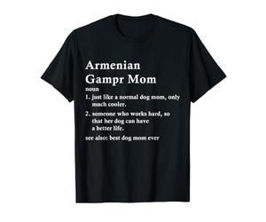 Définition arménienne de Gampr Mom : propriétaire de Chien drôle T-Shirt