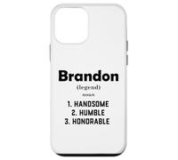 Définition de Brandon : Beau Costume Humble et Honorable Brandon Coque pour iPhone 12 Mini