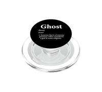 Définition de fantôme : Anniversaire drôle, Histoire d'horreur effrayante, Ghost Boy PopSockets PopGrip pour MagSafe