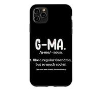 Définition de G-Ma comme Grand-mère mais Plus Cool pour Les Grands-Parents Coque pour iPhone 11 Pro Max