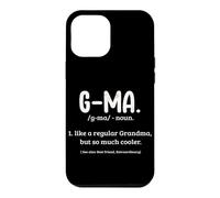 Définition de G-Ma comme Grand-mère mais Plus Cool pour Les Grands-Parents Coque pour iPhone 12 Pro Max