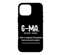 Définition de G-Ma comme Grand-mère mais Plus Cool pour Les Grands-Parents Coque pour iPhone 16 Pro Max