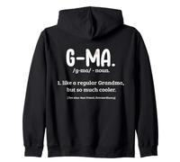 Définition de G-Ma comme Grand-mère mais Plus Cool pour Les Grands-Parents Sweat à Capuche