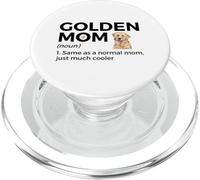 Définition de Golden Mom : Golden Retriever : propriétaire, Chienne, Maman PopSockets PopGrip pour MagSafe